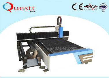 Máquina de corte industrial do laser da fibra do CNC para a folha de metal do ferro dos SS/tubo/tubulação de bronze