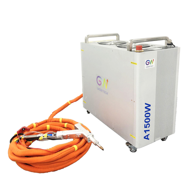3 em 1 máquina de soldadura handheld portátil do laser da fibra do refrigerador de ar de 1000w 1500w