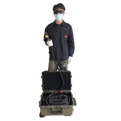 Limpeza a laser de fibra de mala