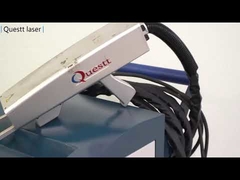 Limpeza a laser de 200W para remoção de ferrugem www.questtlaser.com